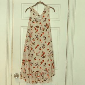 Floral high low Club Monaco dress